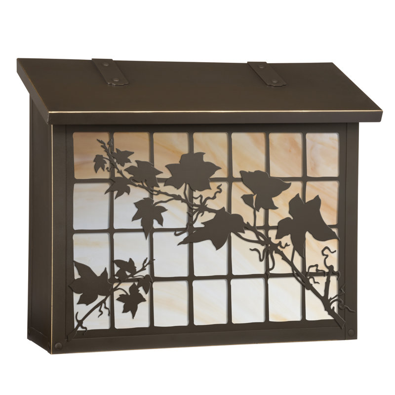 America's Finest Lighting Company English Ivy Wall Mounted Mailbox